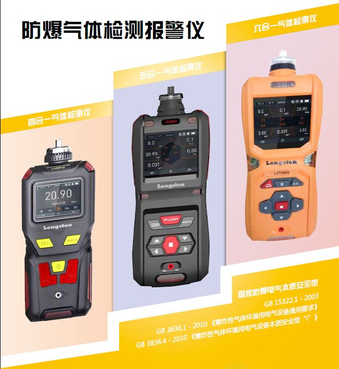 本安防爆多参数气体检测仪